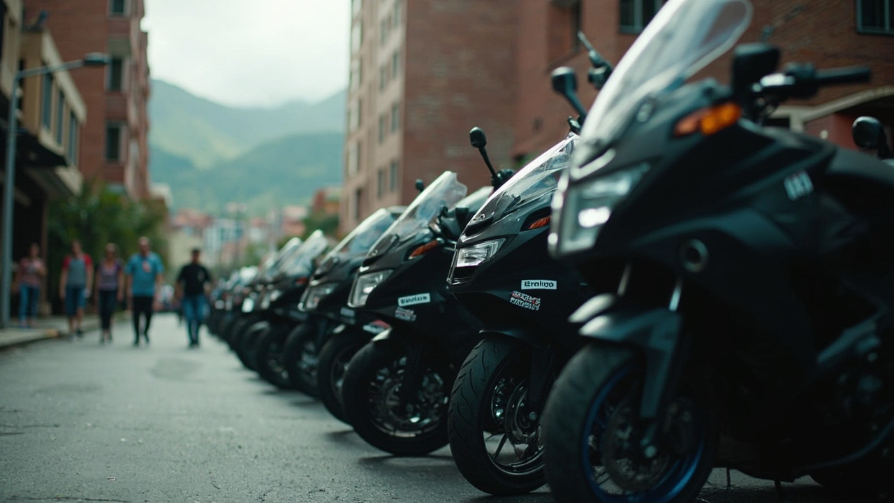 Alcalde Galán entregó 225 motocicletas a la Policía para reforzar la seguridad en Bogotá