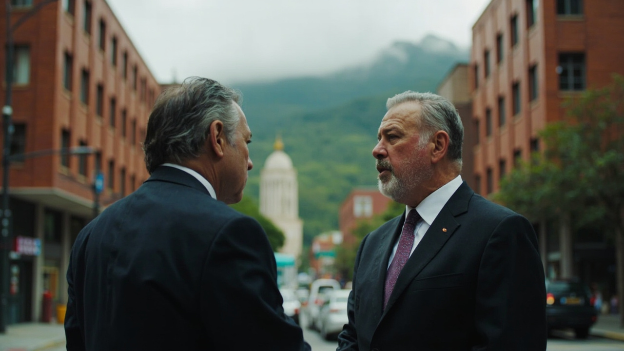 Abelardo De La Espriella se reunió por primera vez con el alcalde Carlos Fernando Galán en Bogotá