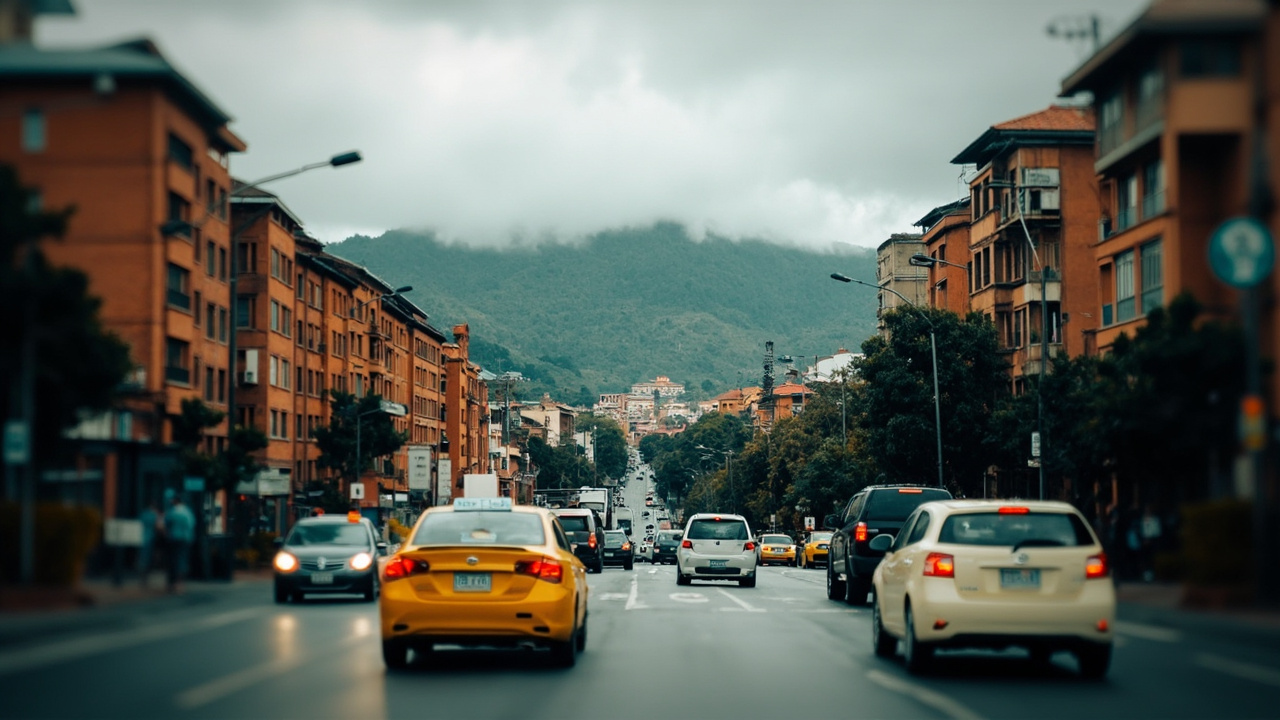 Bogotá aplica pico y placa para particulares y taxis este lunes