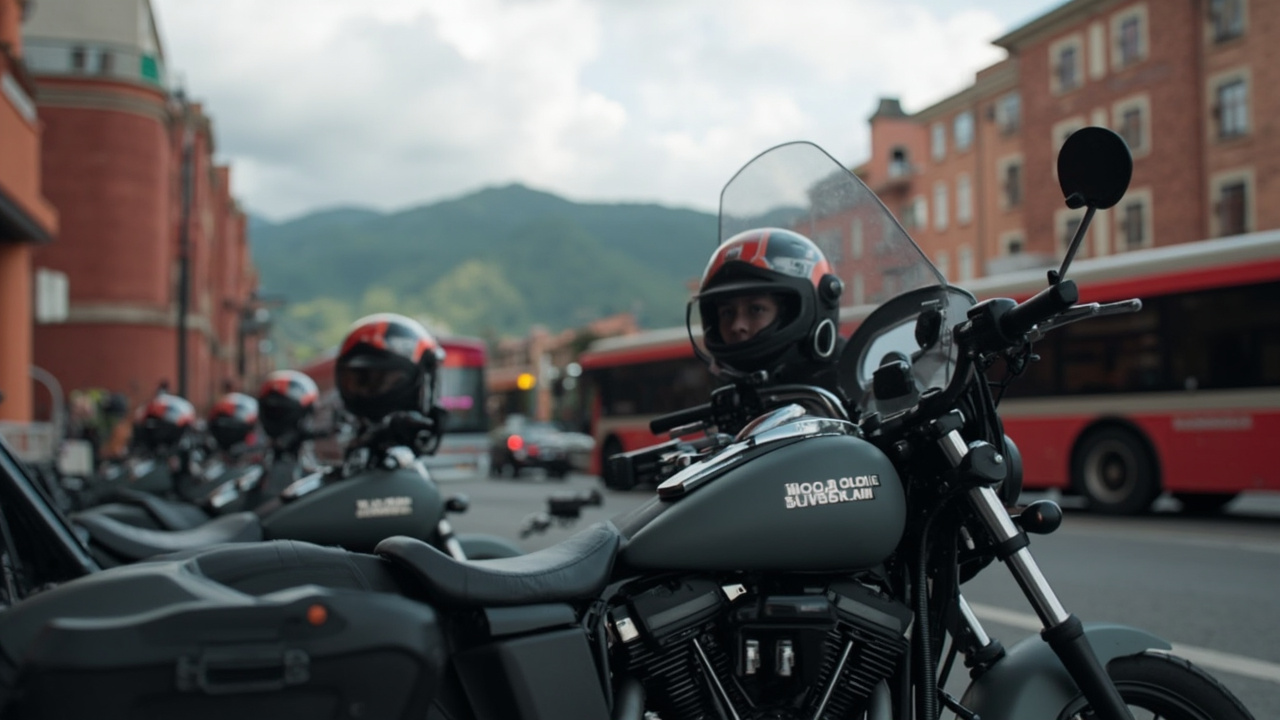 Bogotá entrega 225 motos a la Policía para reforzar la seguridad en TransMilenio