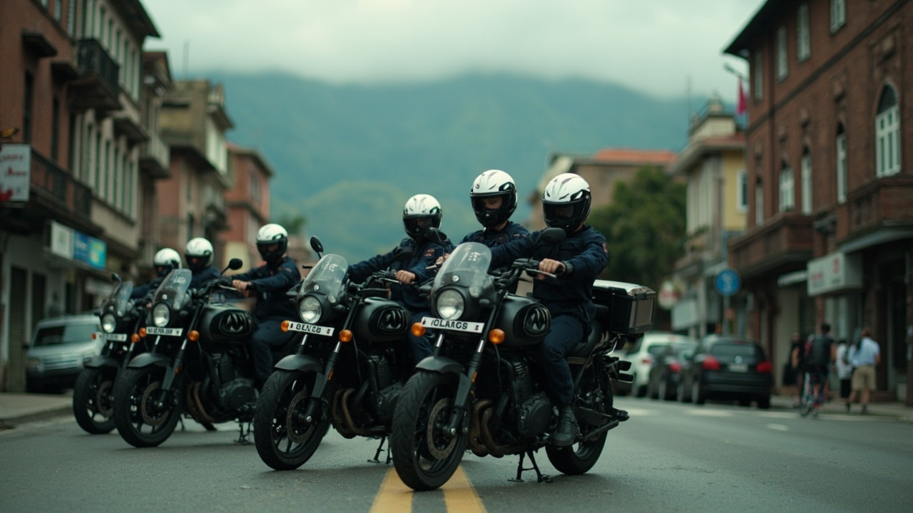 Bogotá entregó 225 motos nuevas a la Policía para reforzar la seguridad