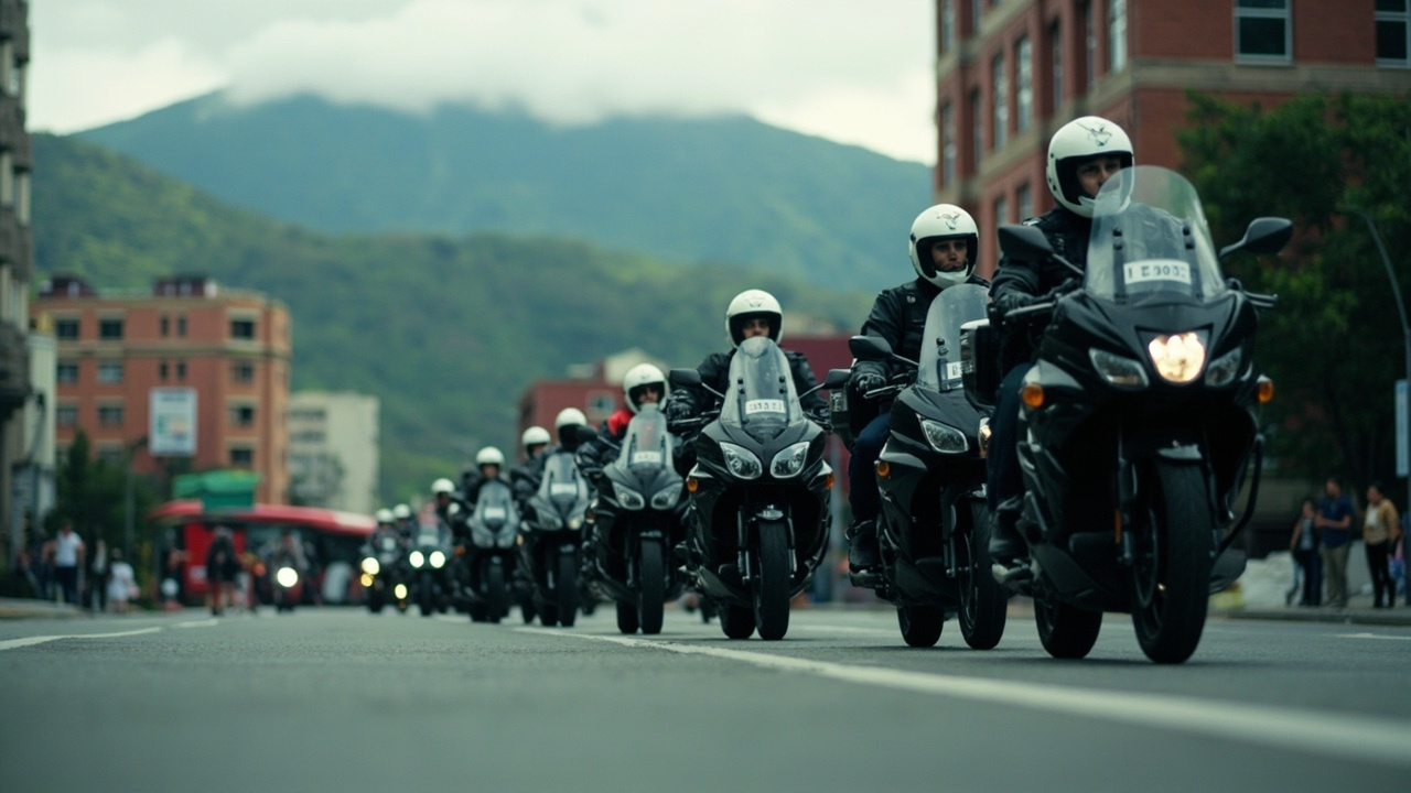 Bogotá refuerza la seguridad en TransMilenio con 225 nuevas motocicletas para la Policía