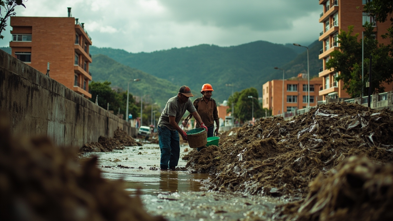 Bogotá retira cerca de 240 toneladas de residuos del Canal Castilla en Kennedy