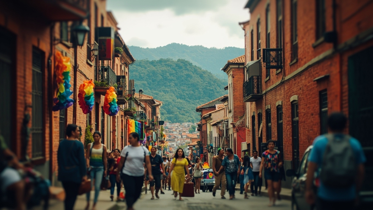Bogotá se viste de color durante el mes del Orgullo