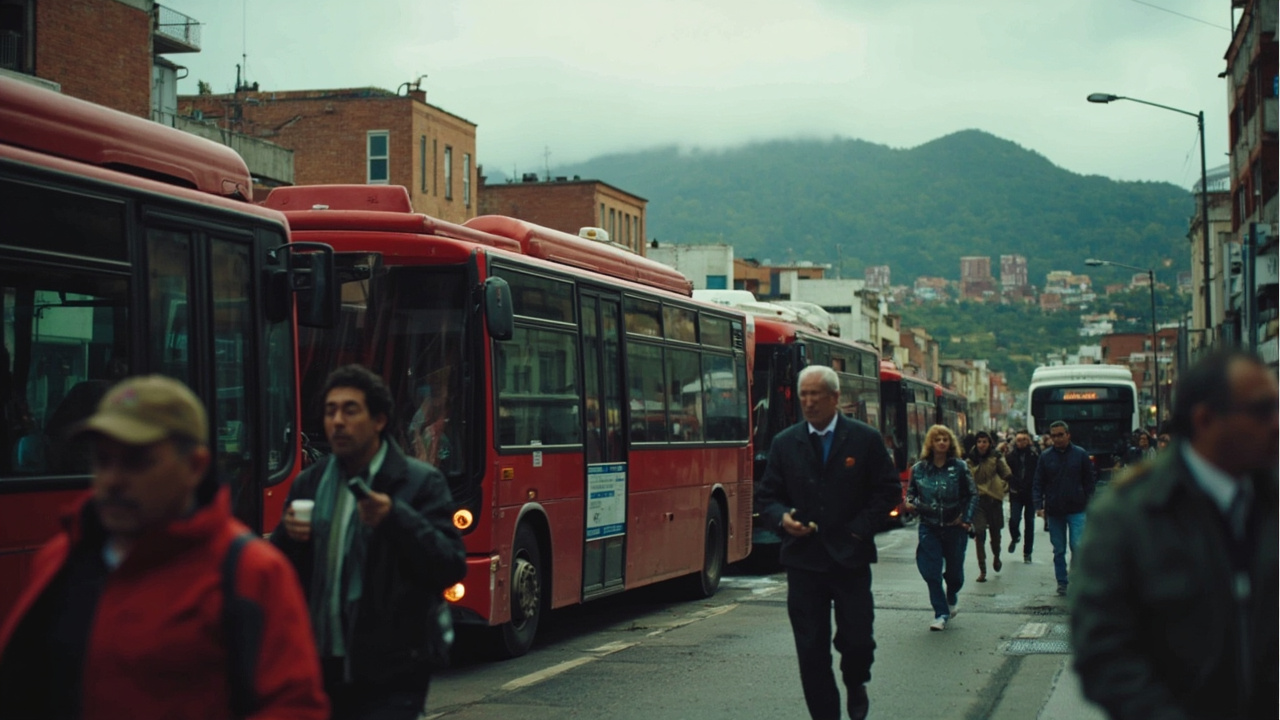 Caos de movilidad en Bogotá: tres corredores clave colapsados este miércoles