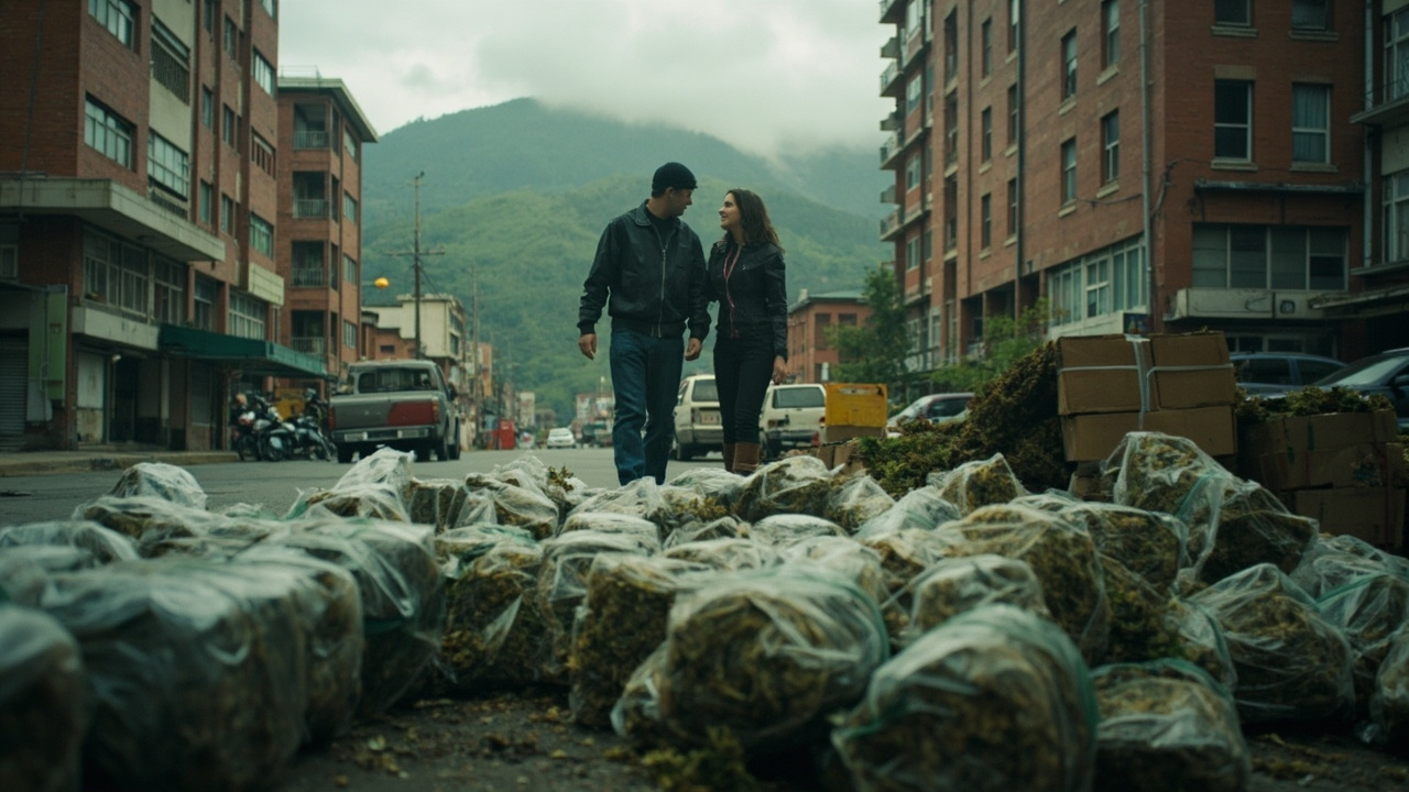 Capturan a pareja con 33 kilos de marihuana en el aeropuerto El Dorado