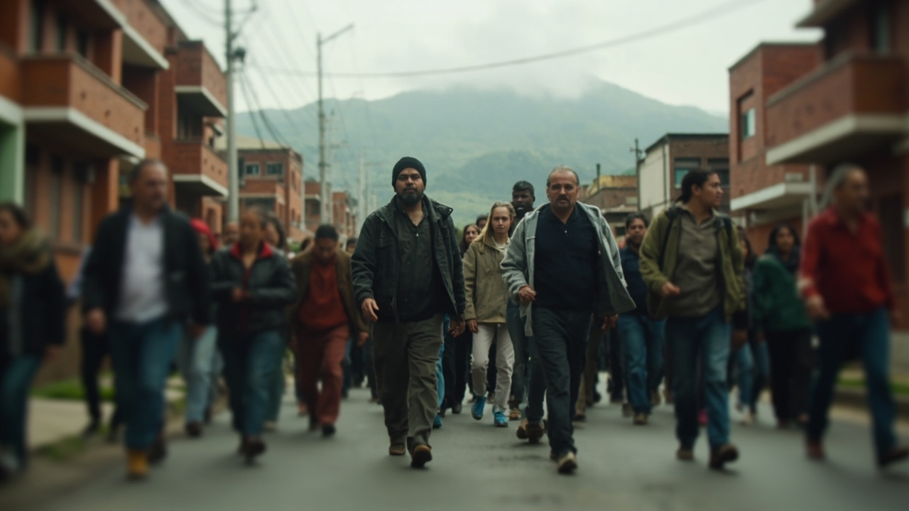 Comunidad del norte de Bogotá marcha para pedir disculpas por denuncia falsa contra ciudadano estadounidense