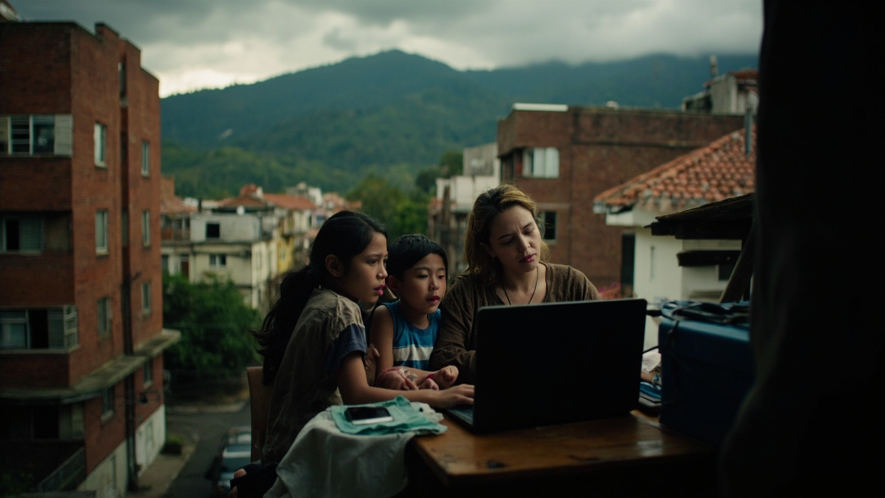 Del celular prestado al primer computador: la historia de Yasmín y sus hijos en Kennedy