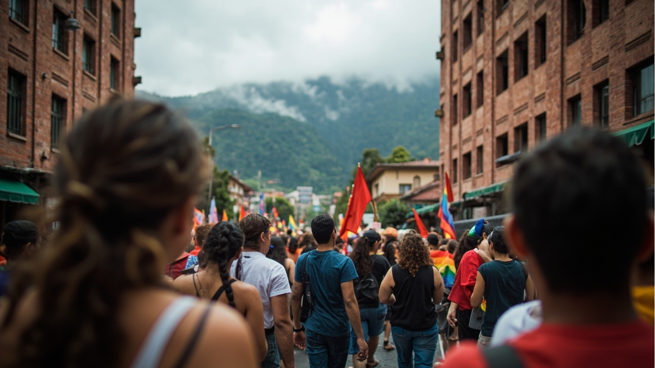 El Orgullo en Bogotá marcha contra el miedo de perder derechos