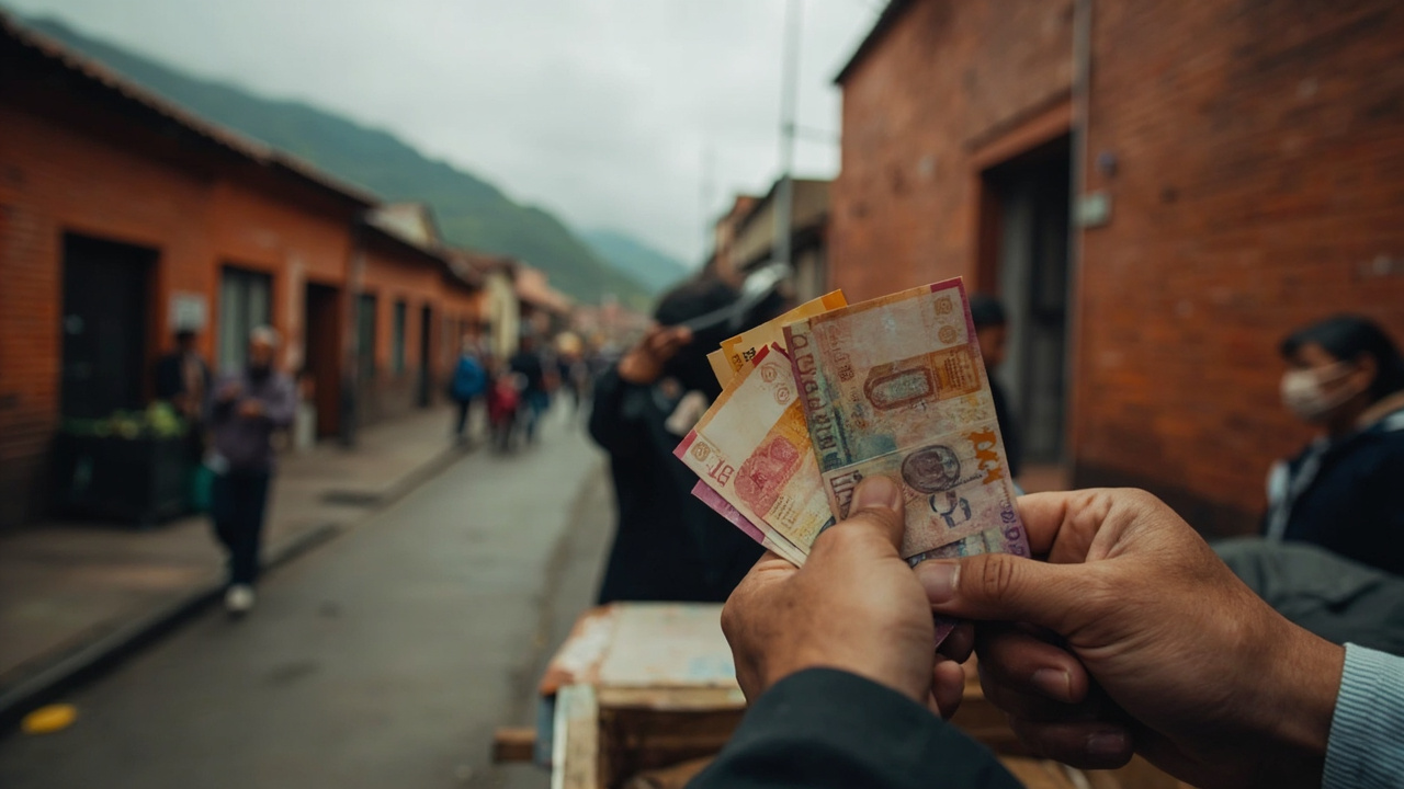 El peso colombiano vive su mayor revaluación frente al dólar en una década