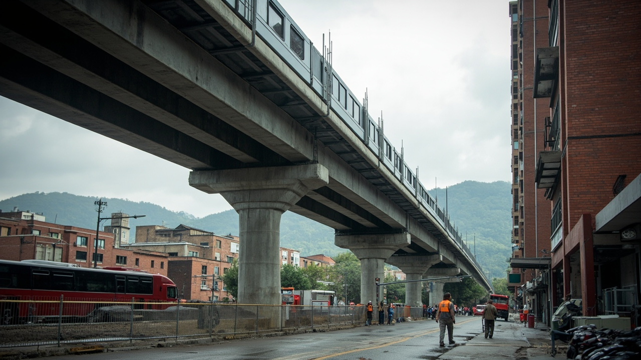 Entidades distritales verifican punto crítico en zona de obras del Metro en Los Mártires