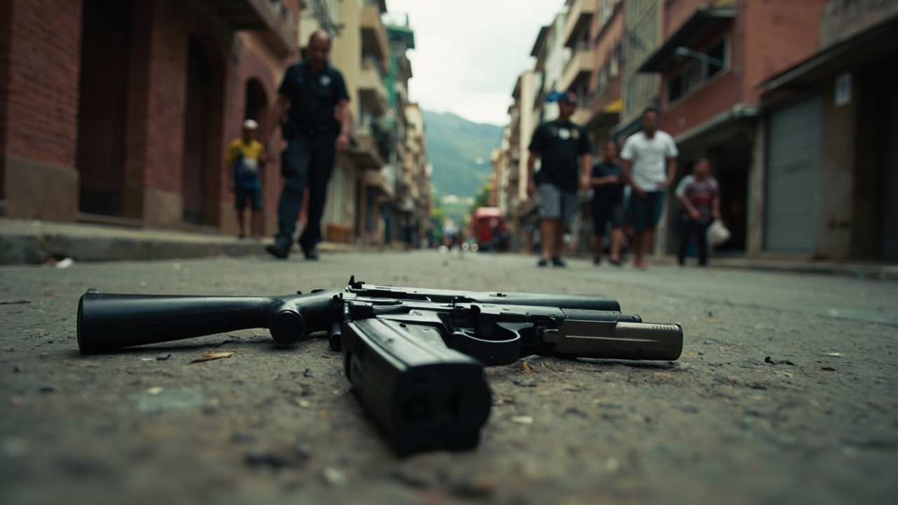 Incautan dos armas de fuego durante operativo en la vía hacia Bogotá