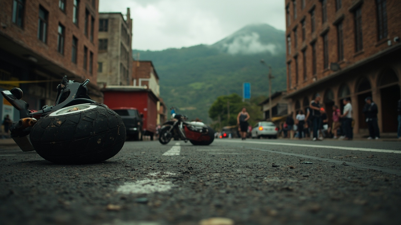 Intolerancia entre motociclistas en una calle de Bogotá terminó en un muerto