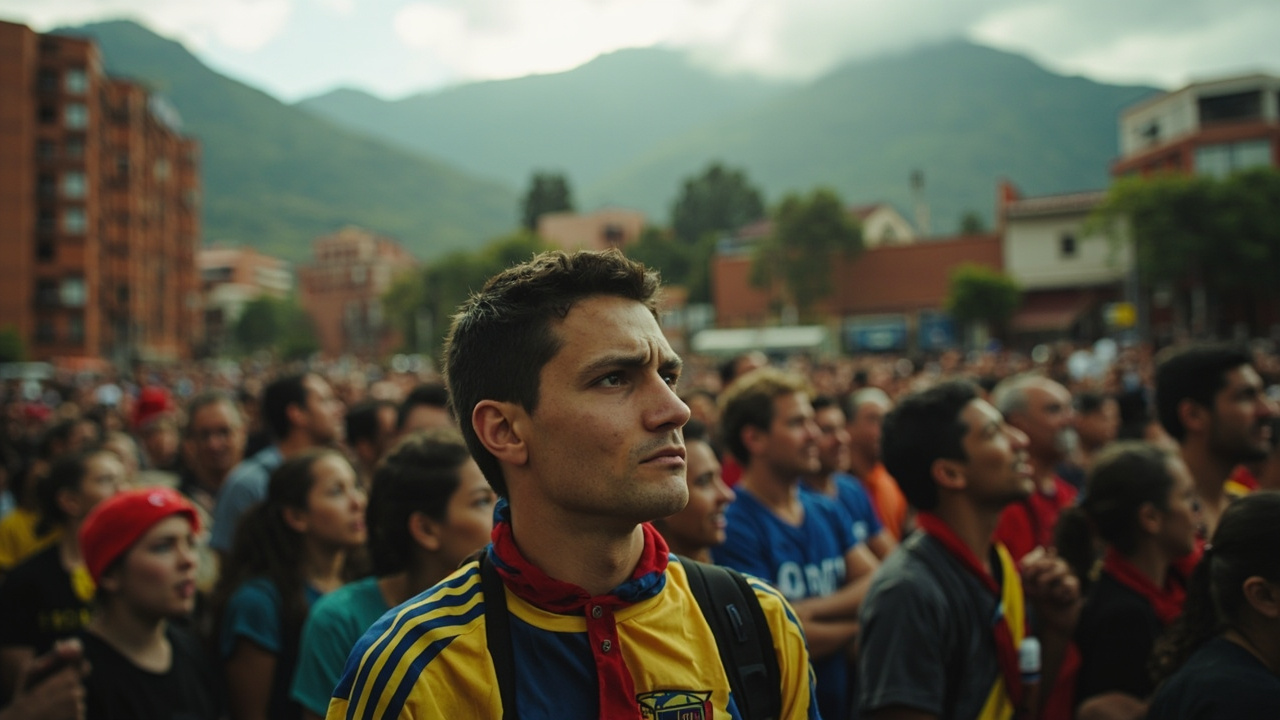 La emoción mundialista se tomó los parques de Bogotá en el primer partido de la Selección Colombia