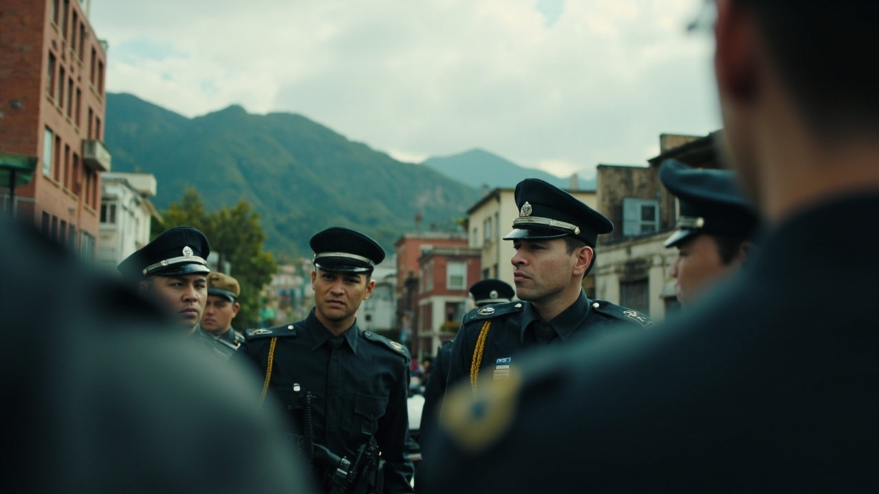 La Policía Metropolitana de Bogotá recibió capacitación en saberes de paz de Corea del Sur