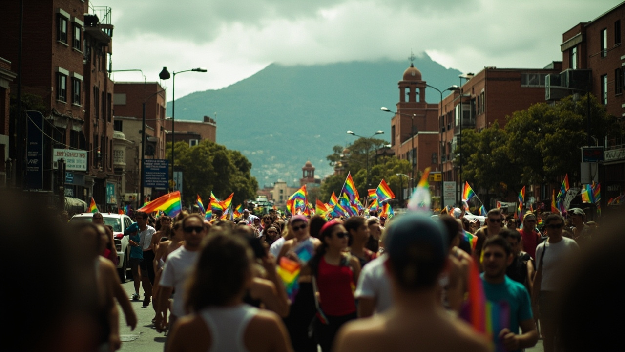 La Marcha del Orgullo volvió a llenar las calles de Bogotá