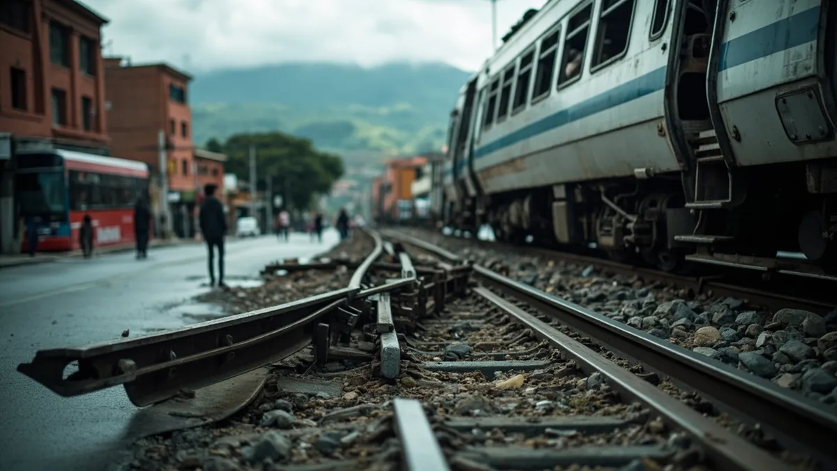 Ministerio de Transporte aclara lo ocurrido con el Tren de la Sabana que se descarriló en Bogotá