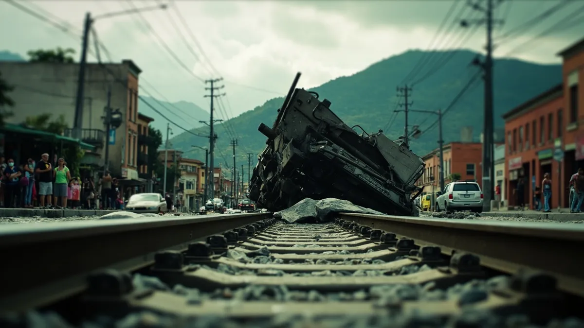 Ministerio de Transporte se pronunció tras descarrilamiento del Tren de la Sabana en Bogotá