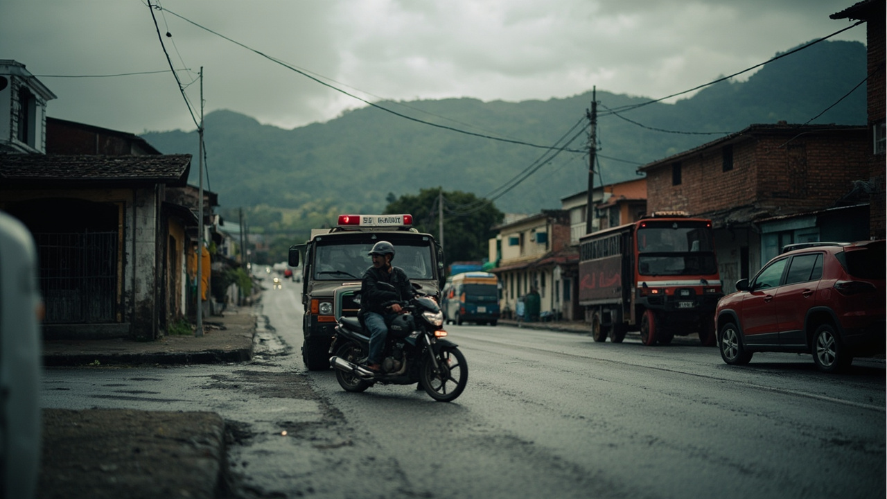 Motociclista denuncia que una patrulla de la Policía lo arrolló en Bogotá