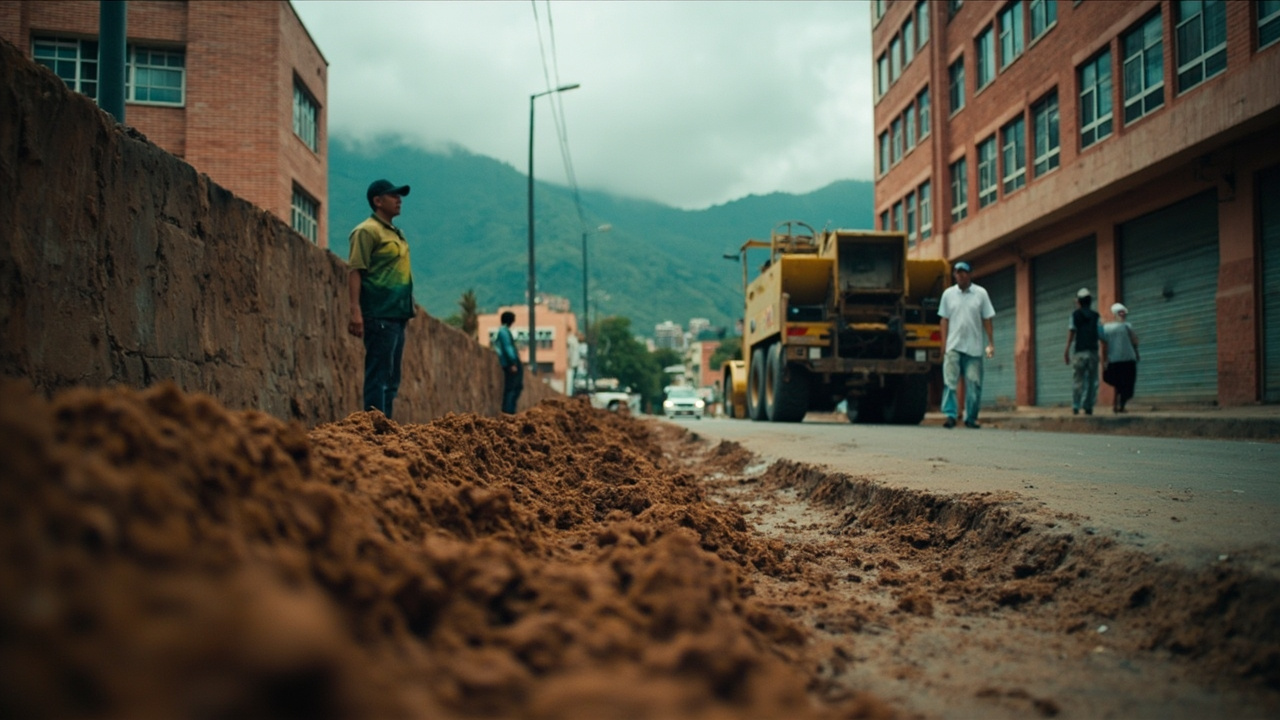 Movían tierra en una zona clave para el río Bogotá y la CAR ordenó suspensión inmediata