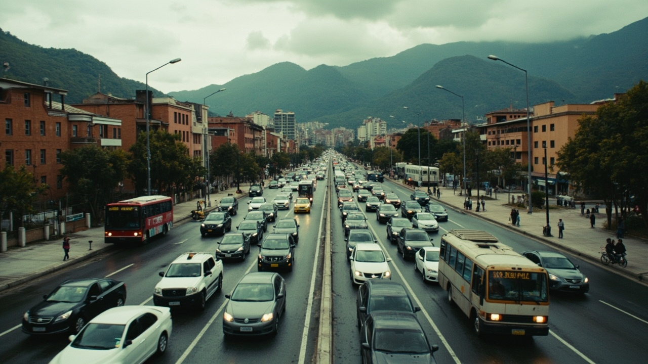 Más de 300.000 vehículos salieron de Bogotá en completa normalidad