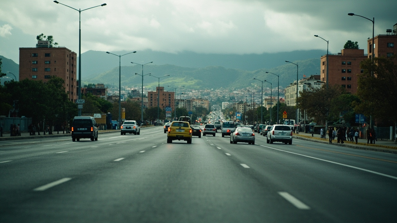 Se restablece la movilidad en la autopista Sur tras manifestaciones en Bogotá