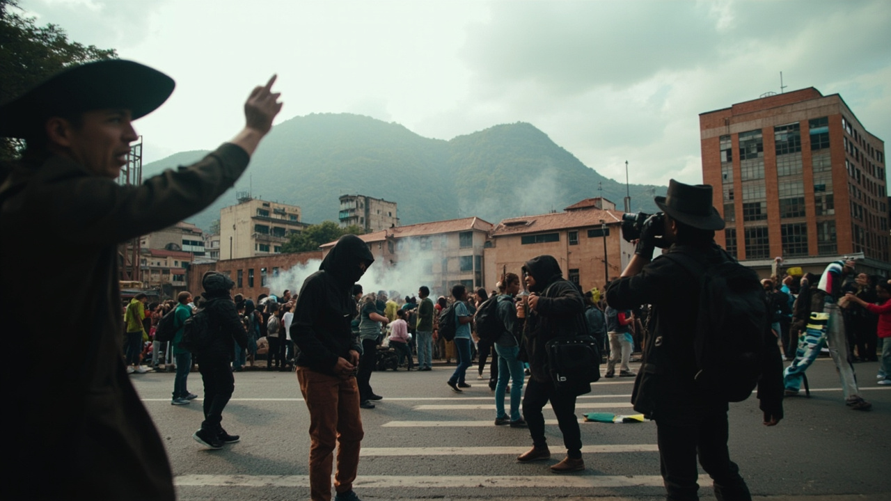 Manifestaciones en Bogotá alteran la movilidad este 26 de junio
