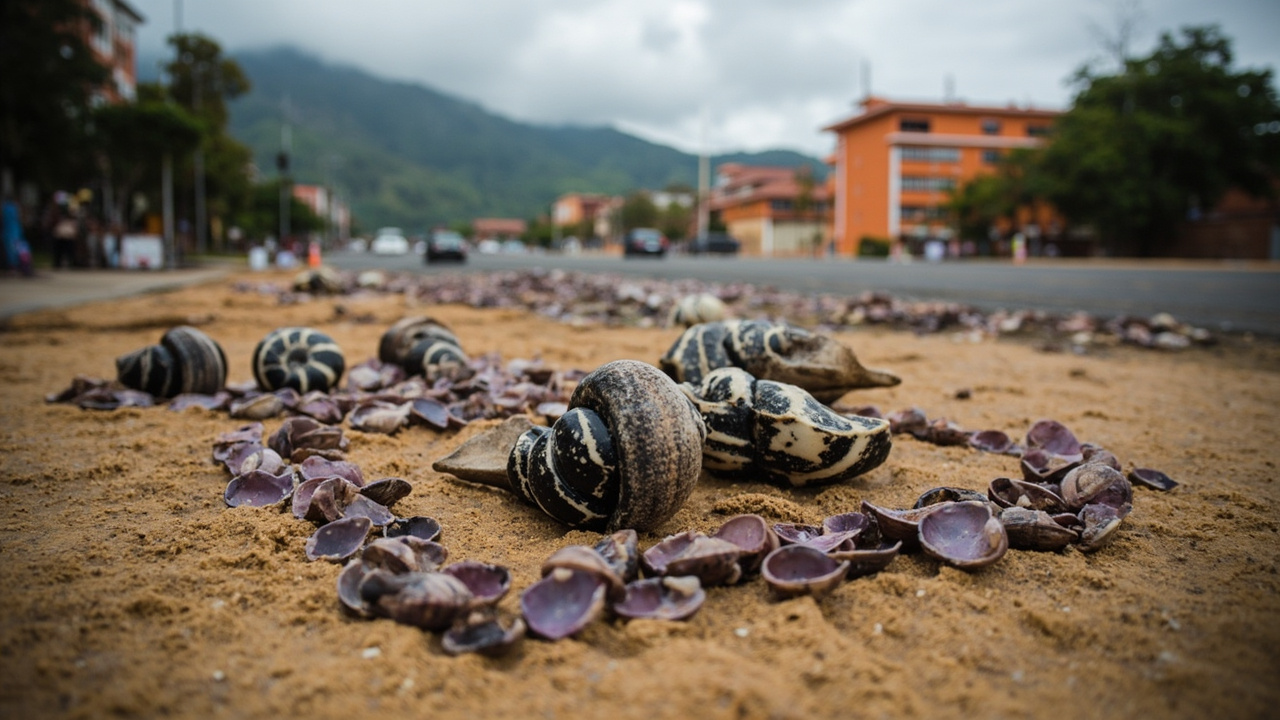 Devuelven a San Andrés más de 1,2 toneladas de conchas y estrellas de mar decomisadas en Bogotá