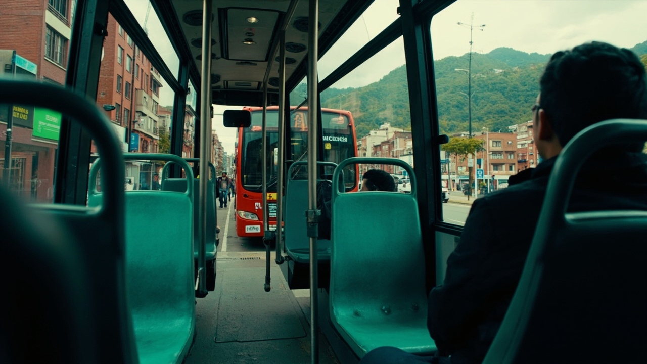 Sillas aguamarina para viajes de cuidado, la novedad de los nuevos buses eléctricos de TransMilenio