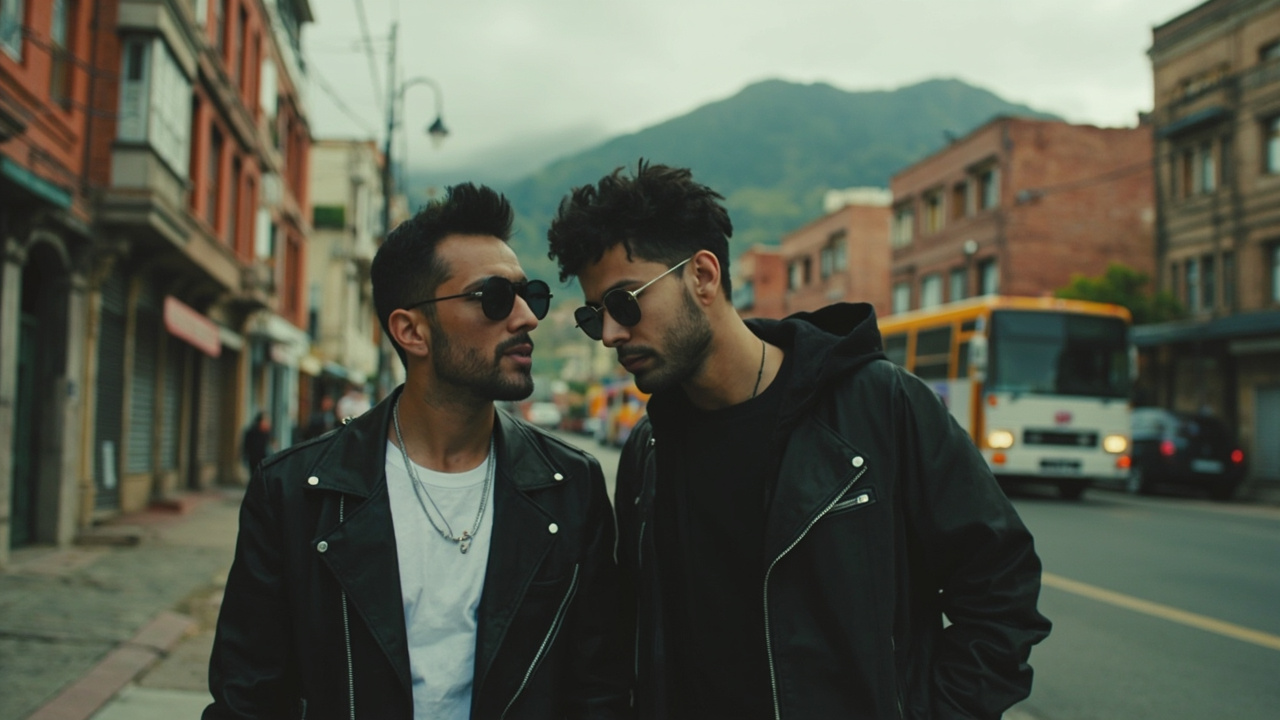 Justin Quiles y Lenny Távarez se alistan para concierto en Bogotá