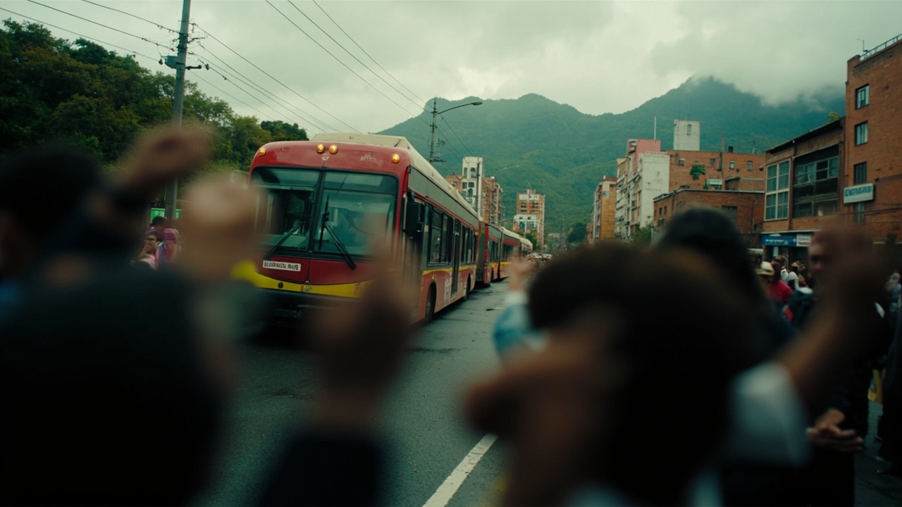 Usuarios de TransMilenio se enfrentan en buses y estaciones por defender a sus candidatos