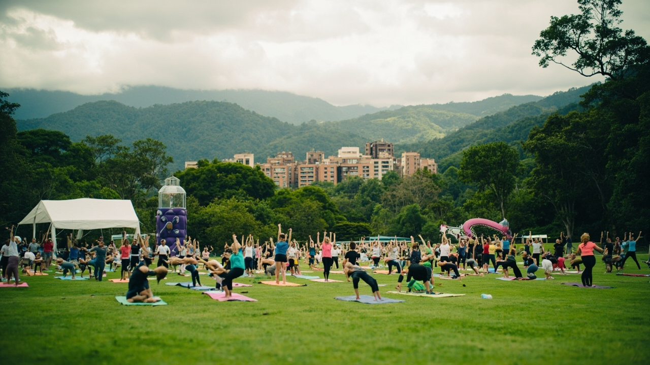 Festival Calma cierra su paso por Bogotá con conciertos y clases al aire libre