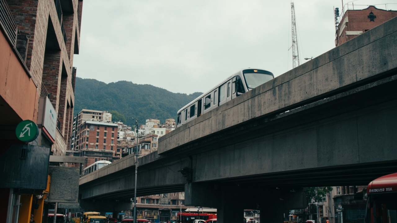 Experta de Nueva York propone diseño nocturno bajo el viaducto del metro de Bogotá