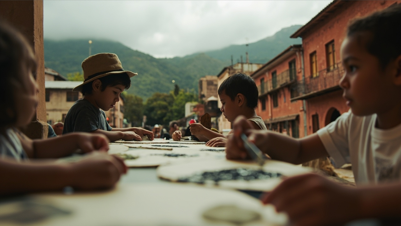 Vacaciones con arte: taller de colografía para niños en el Museo de Bogotá