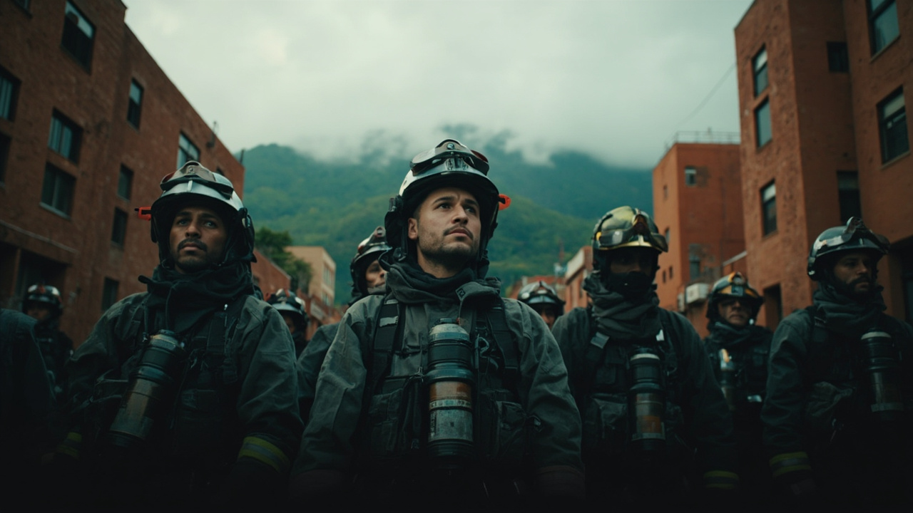 La promesa de Galán a los bomberos de Bogotá que viajaron a Venezuela